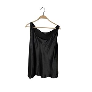 Lafayette 148 New York Silk Charmeuse Tank Size 14